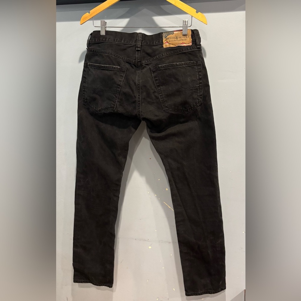 Denim & Supply Ralph Lauren Black Slim Jeans